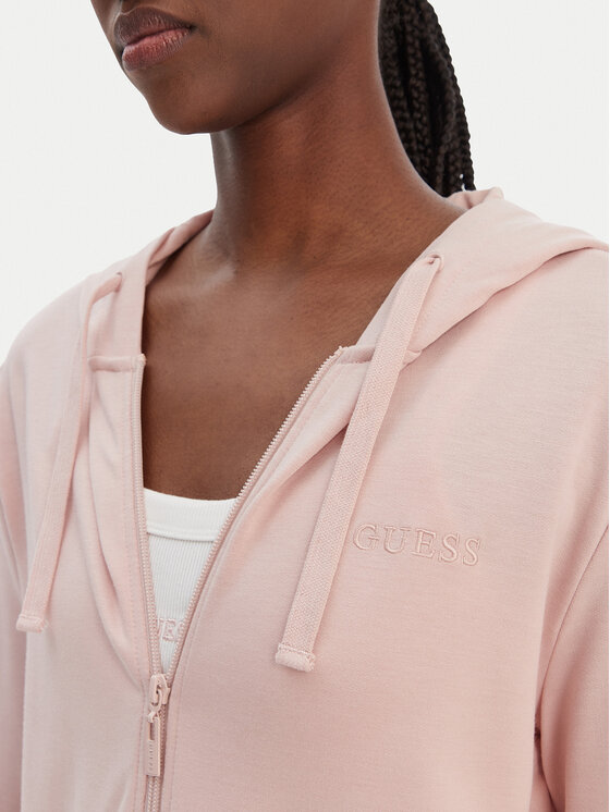 Guess Guess Felpa O6GQ01 KCQP2 Rosa Regular Fit