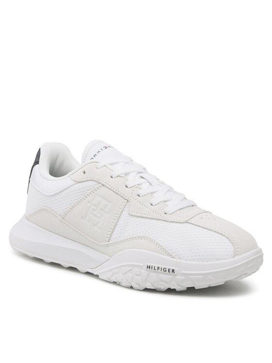 Sneakers Retro Modern Runner Mix FM0FM04363 Bianco...
