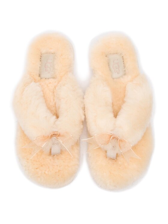 Ugg Ugg Papuče W Fluff Flip Flop III 1100250 Žuta