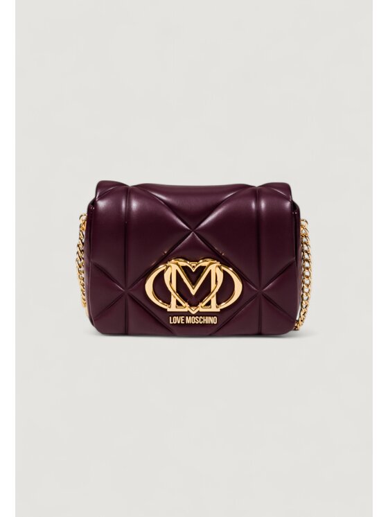 LOVE MOSCHINO LOVE MOSCHINO Torba EMBOSSED Bordowy