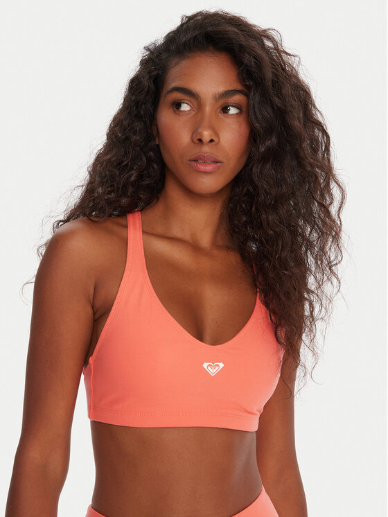 Roxy Roxy Sport-BH Heart Into It ERJKT04359 Korallenfarben