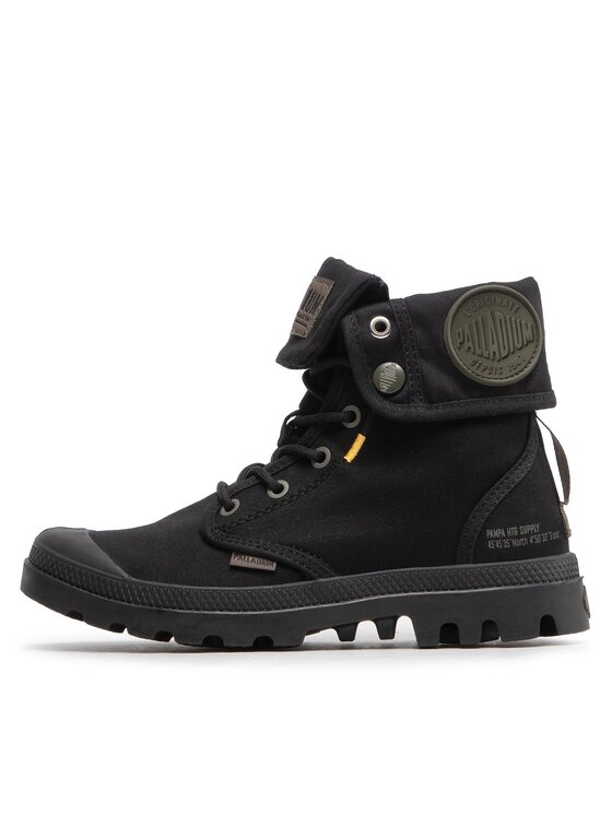 Palladium Palladium Schnürstiefeletten Pampa Baggy Supply 77964-008-M Schwarz