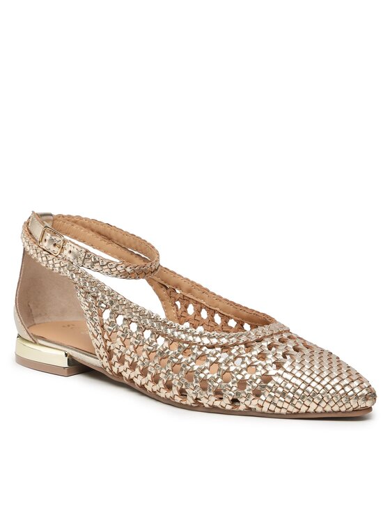 Scarpe basse hotsell dorate