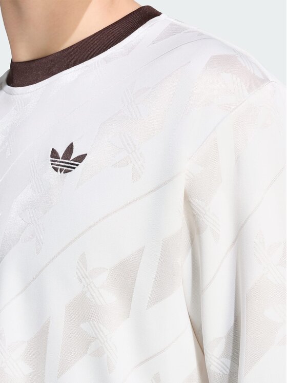adidas adidas Longsleeve 170089 Biały Regular Fit