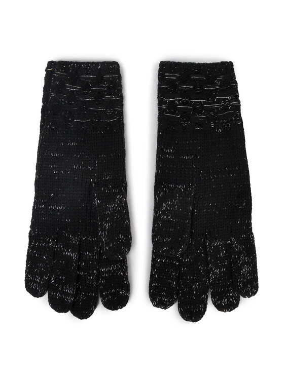 Guess Guess Дамски ръкавици Not Coordinated Gloves AW8199 WOL02 Черен