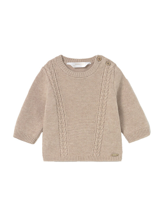Mayoral Sweter 2334 Beżowy Regular Fit