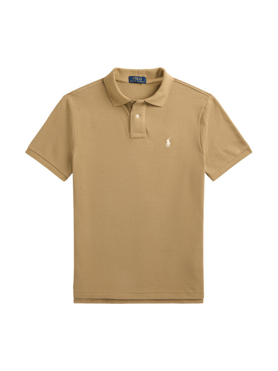 Polo Ralph Lauren Polo Ralph Lauren Polokošeľa 710680784332 Béžová Custom Slim Fit