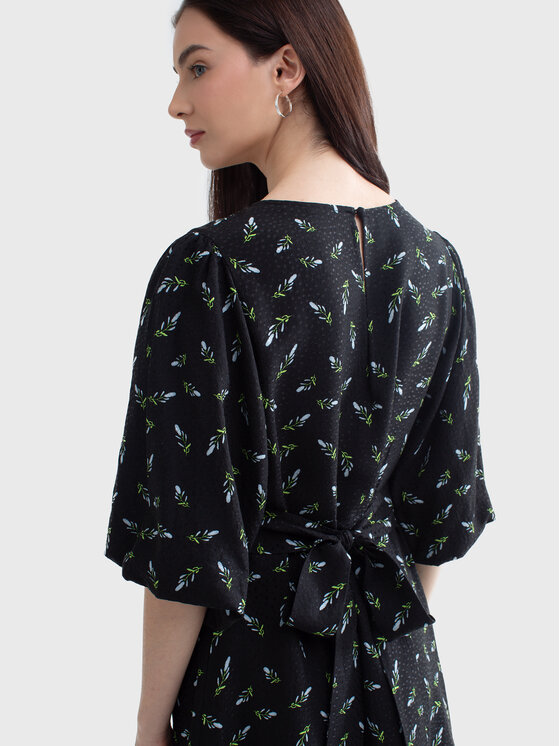 BIG STAR BIG STAR Sukienka codzienna BRYANA Czarny Basic Fit