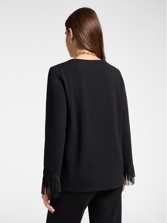 Elena Mirò Elena Mirò T-shirt G290Z000448N033 Nero Regular Fit