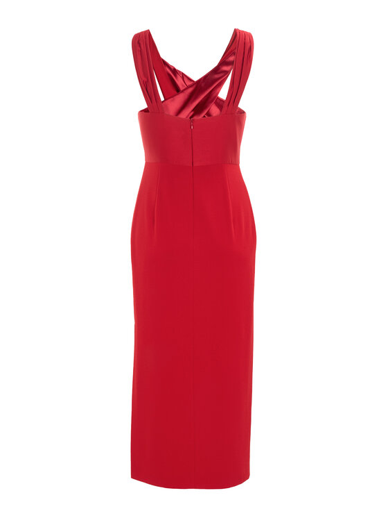 Swing Swing Sukienka wieczorowa 5AI15400 Brązowy Regular Fit
