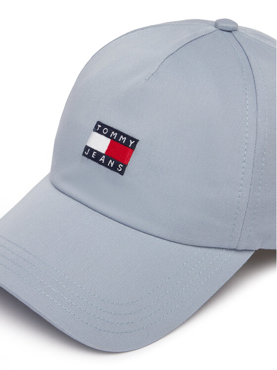 Tommy Jeans Tommy Jeans Καπέλο Jockey Heritage AM0AM12933 Ανοιχτό μπλε