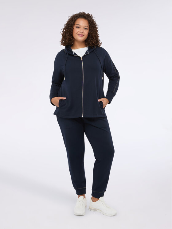 Fiorella Rubino Fiorella Rubino Bluza G904L008441N034 Niebieski A-Line Fit