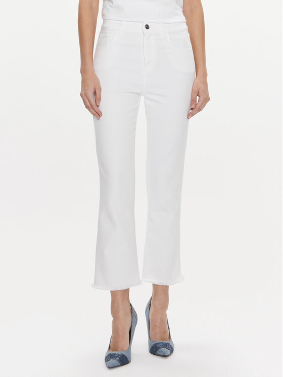 Marella Marella Jeans Ovest 2413131094 Bianco Regular Fit