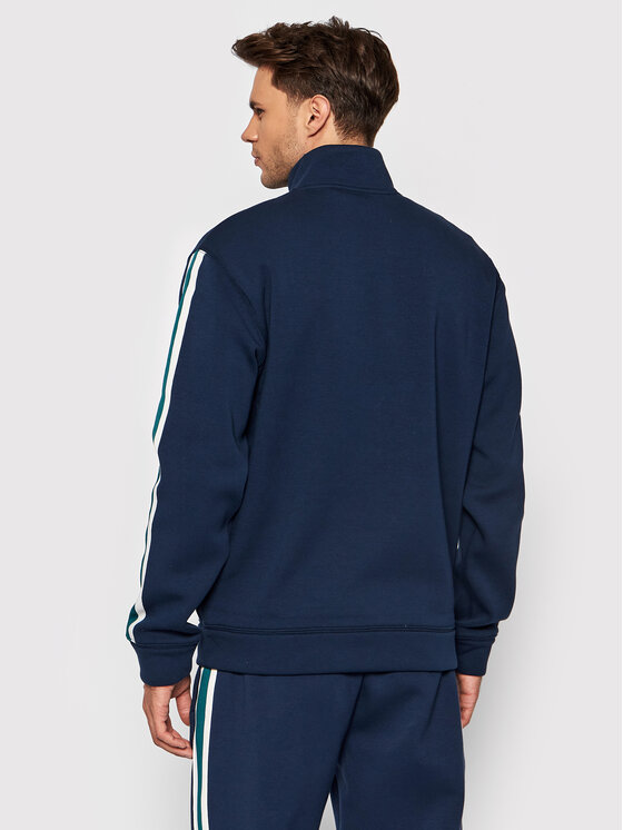 Felpa U1BA07 FL046 Blu scuro Regular Fit