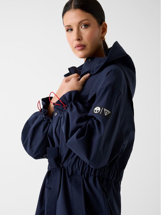 Guess Guess Bunda pro přechodné období 182477 Modrá Classic Fit