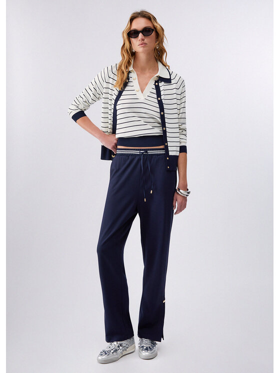 Liu Jo Liu Jo Cardigan TA6214MS55NC3882 Celeste Regular Fit