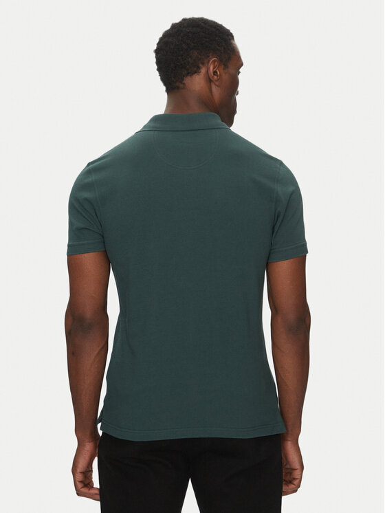 Barbour Barbour Poloshirt Tartan MML0012GN89 Grün Regular Fit