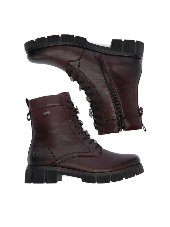 Remonte Remonte Gležnjarji CEO-D2S73-35 Bordo rdeča