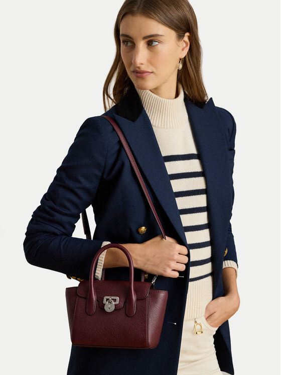 LAUREN RALPH LAUREN Geantă Small Tanner 431969349009 Vișiniu