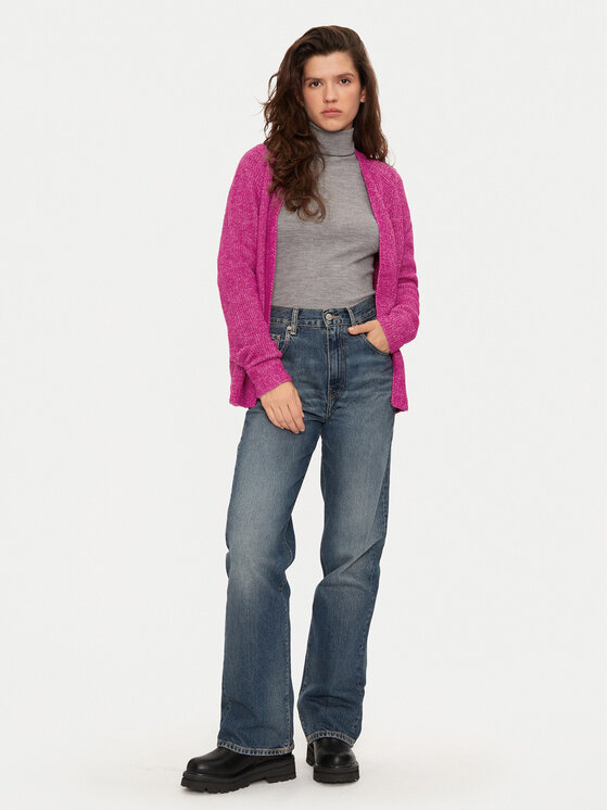 Pieces Pieces Kardigan Ellen 17150955 Ružičasta Regular Fit