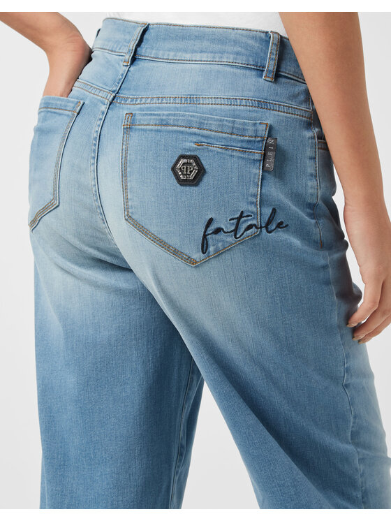 PHILIPP PLEIN PHILIPP PLEIN Jeansy 26299 Niebieski Skater Fit