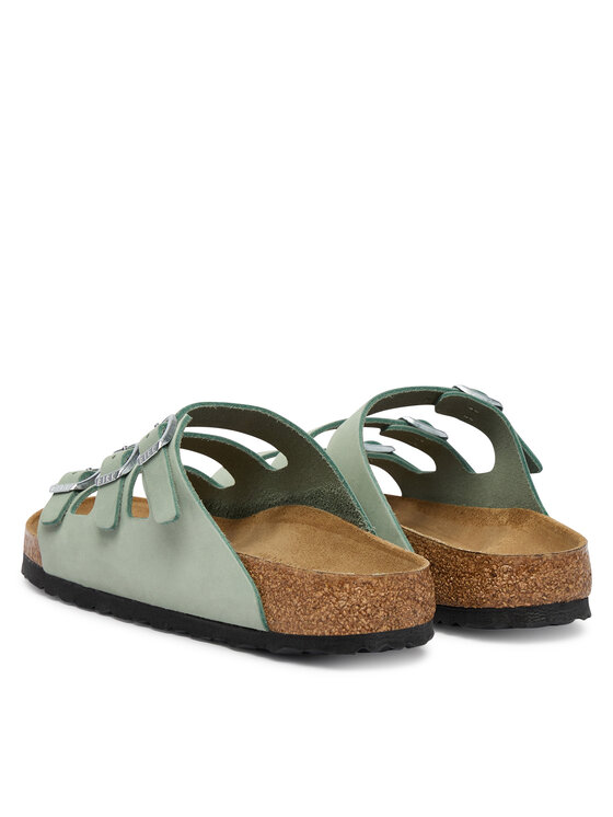 Birkenstock Birkenstock Klapki Florida 1030319 Zielony