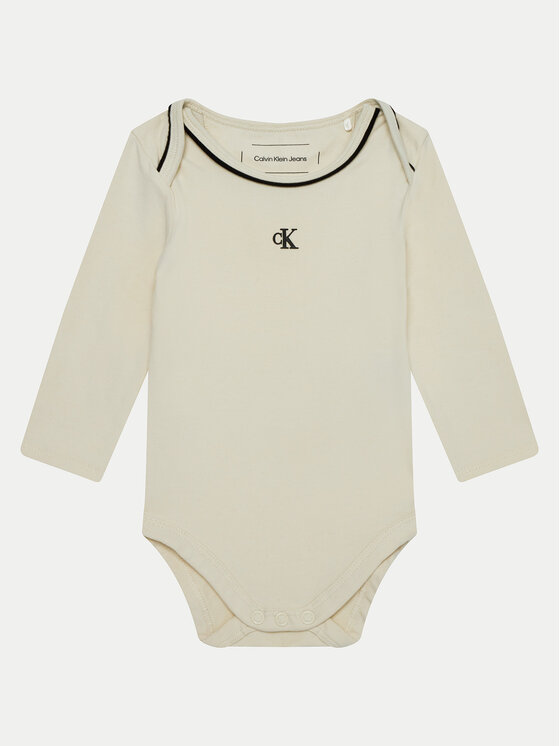 Calvin Klein Jeans Calvin Klein Jeans Dječji set Monogram Starter IN0IN00011 Écru Regular Fit