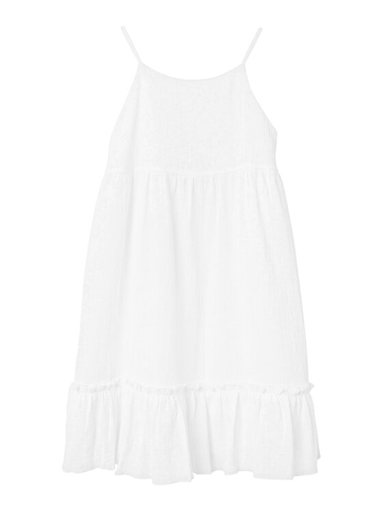 NAME IT NAME IT Letní šaty 13227423 Bílá Regular Fit