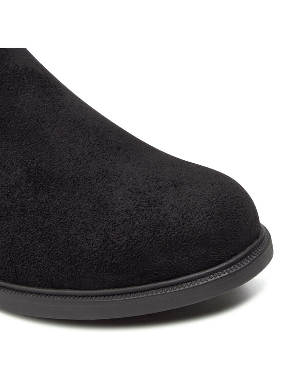 Nelli Blu Nelli Blu Kozačky CS2662-04 Černá