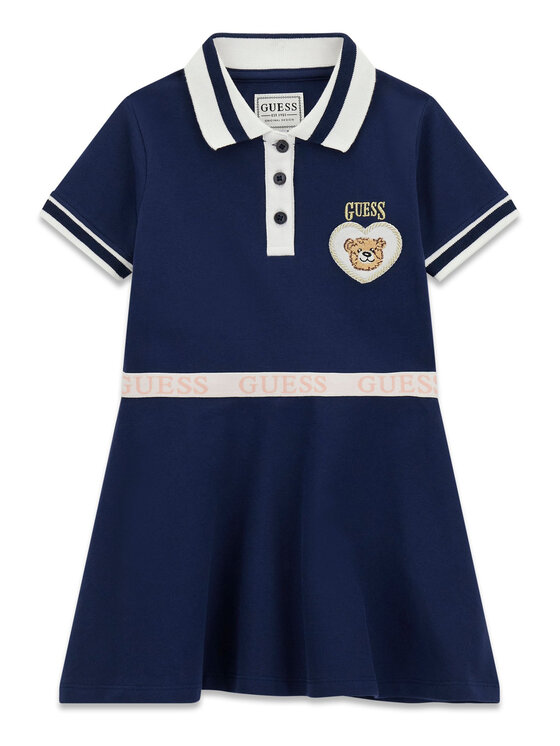 Guess Guess Повсякденна сукня K6RK14 K7064 Cиній Regular Fit