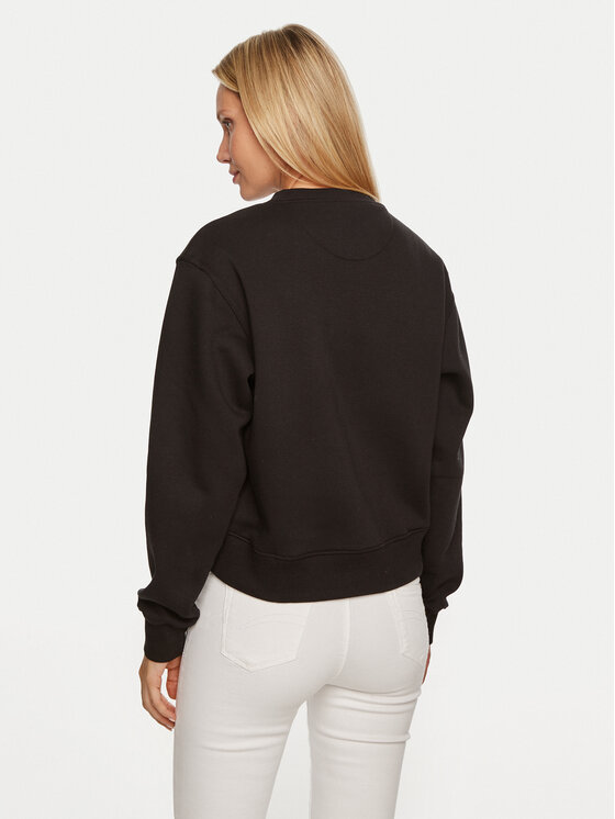 Guess Guess Mikina W4YQ25 KB681 Černá Regular Fit