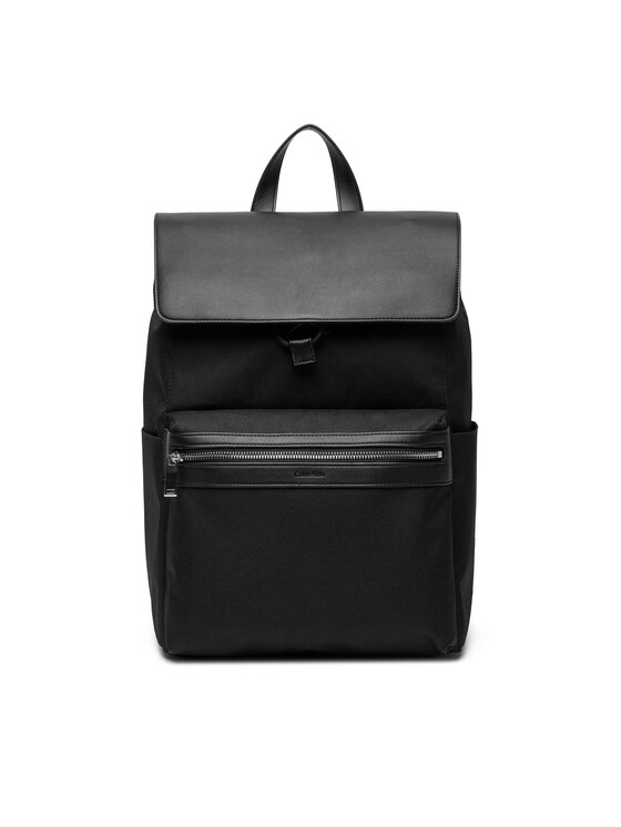 Calvin Klein Calvin Klein Rucsac Contrast Flap Backpack LV04D3030G Negru