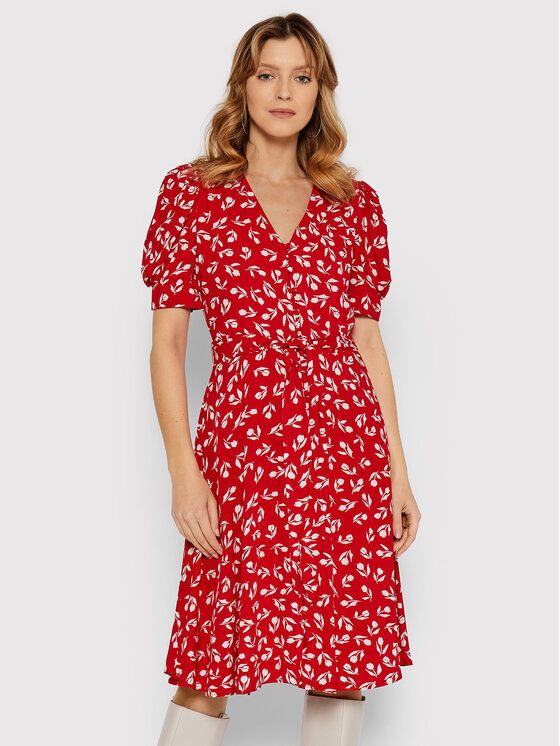 LAUREN RALPH LAUREN Lauren Ralph Lauren Vestito chemisier 200851981001 Rosso Regular Fit