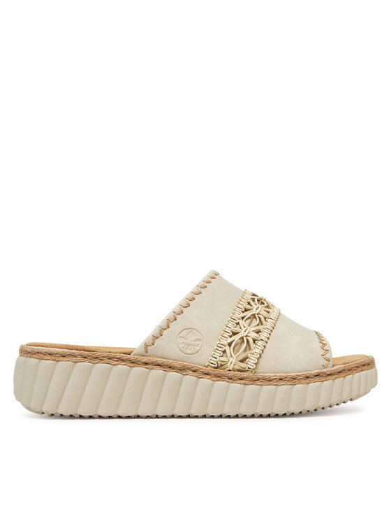 Rieker Rieker Pantoletten CEO-69278-60 Beige