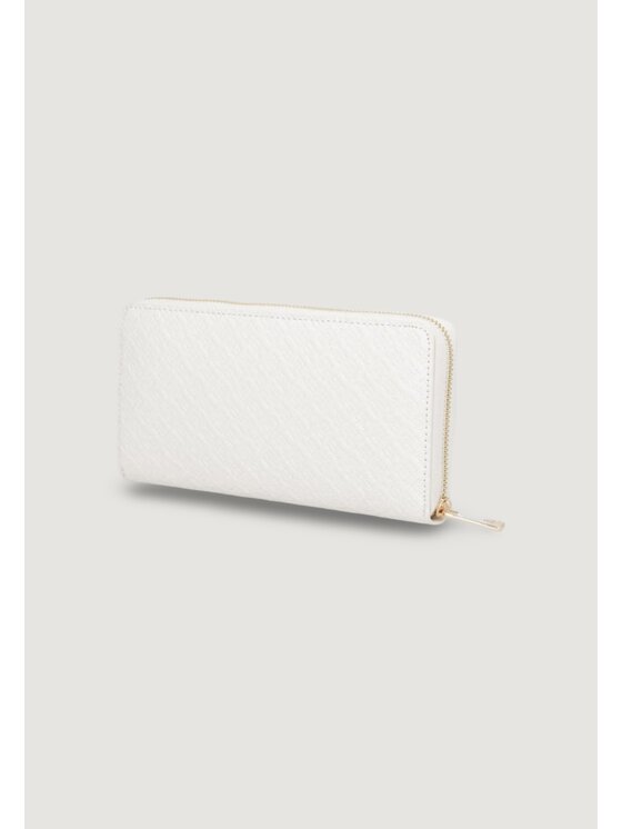 Tommy Hilfiger Tommy Hilfiger Portafoglio TH ICON LRG ZA MONO Bianco