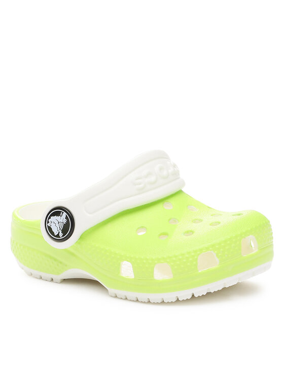 Crocs top green clogs