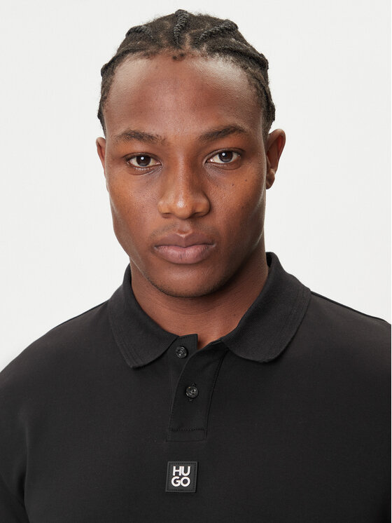 HUGO HUGO Poloshirt Deabono_D 50517638 Schwarz Regular Fit