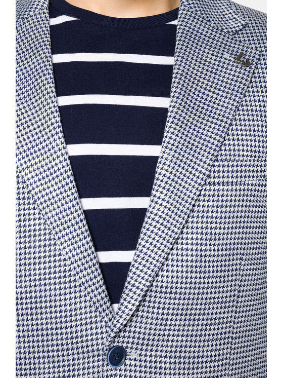 Lancerto Lancerto Marynarka Archidona MA131123000014 Niebieski Slim Fit