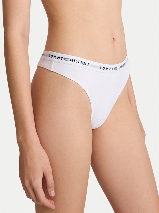 Tommy Hilfiger Chilot tanga UW0UW05875 Alb