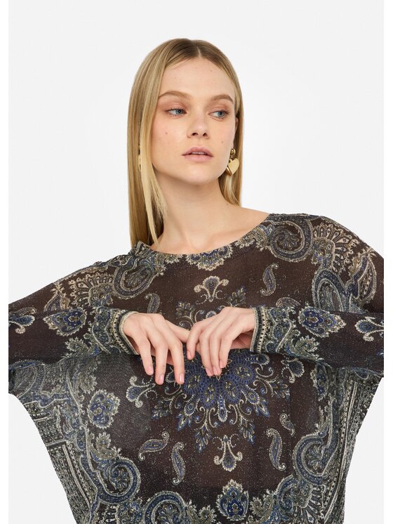 Liu Jo Liu Jo Maglione MF5368MA71NP9156 Marrone Regular Fit