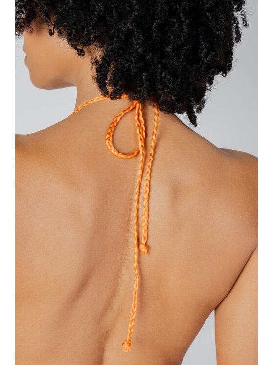 Sol Wears Women Sol Wears Women Sukienka wieczorowa DIANA CORTO Pomarańczowy To Fit