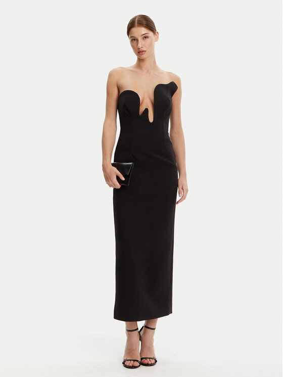 BARDOT BARDOT Kokteilinė suknelė 59733DB Juoda Regular Fit