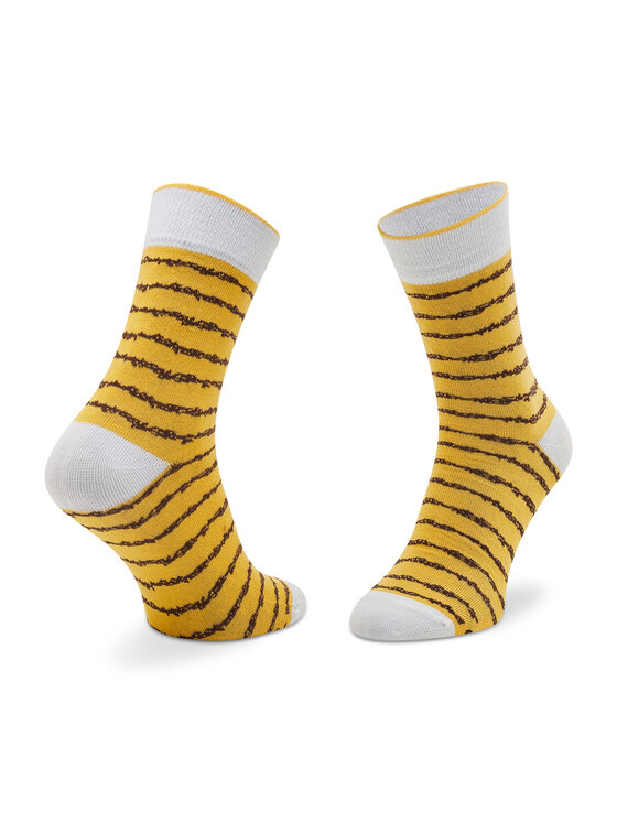 Rainbow Socks Rainbow Socks Pikad sokid Sushi Socks Box Salmon Butter Fish Tamago Omelette Tuna Maki Turnips Maki Värviline