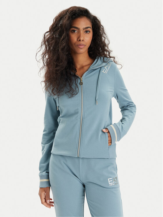 EA7 Emporio Armani Felpa 8NTM34 TJTXZ 1533 Blu Regular Fit Modivo