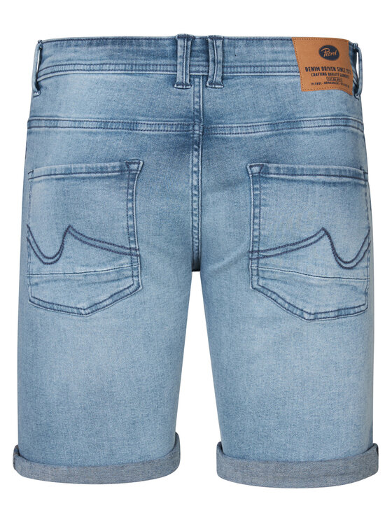 Petrol Industries Petrol Industries Jeans kratke hlače M-1050-SHO002 Modra Regular Fit