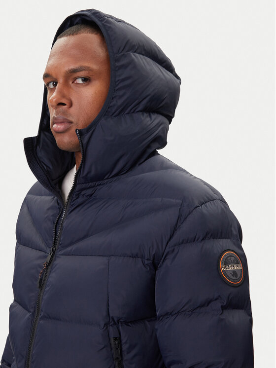 Napapijri Napapijri Zimska jakna A-Molveno NP0A88V2 Tamnoplava Regular Fit