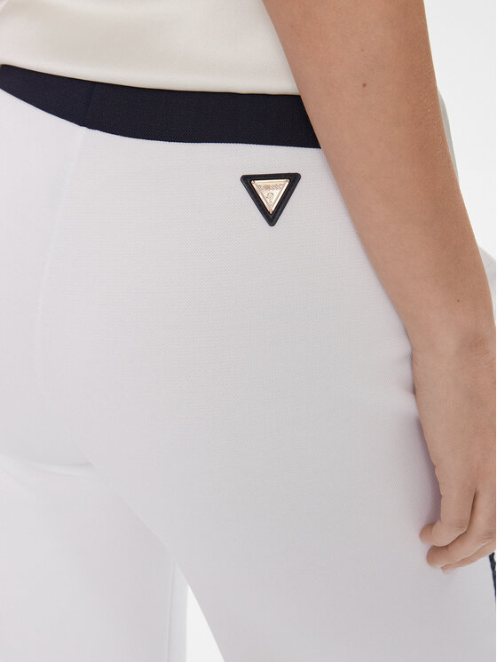 Guess Guess Jogginghose V4GB02 KBFB2 Weiß Regular Fit