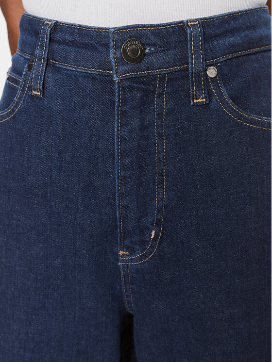 Calvin Klein Calvin Klein Jeansy K20K206576 Granatowy Relaxed Fit
