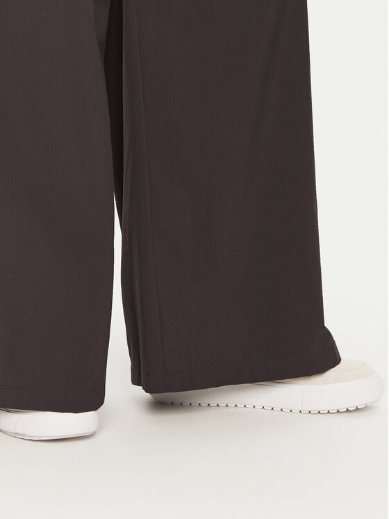 Champion Champion Долнище анцуг 117472 Черен Wide Leg