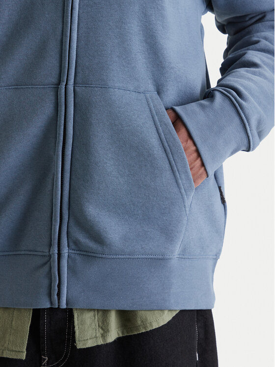 Quiksilver Quiksilver Felpa Salt Water Zip EQYFT05160 Blu Comfort Fit